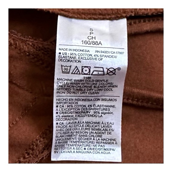 Lace Trim Cami Tank Top Chocolate Brown / Precious Earth NEW Small Old Navy. - Picture 6 of 7